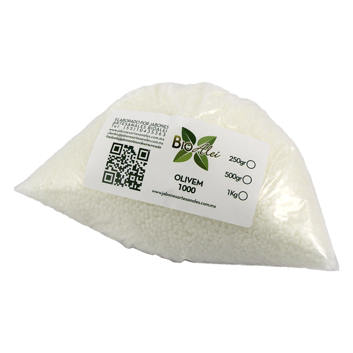 Hidróxido de Sodio 99% de Pureza (Sosa Cáustica) 1Kg - BioAlei