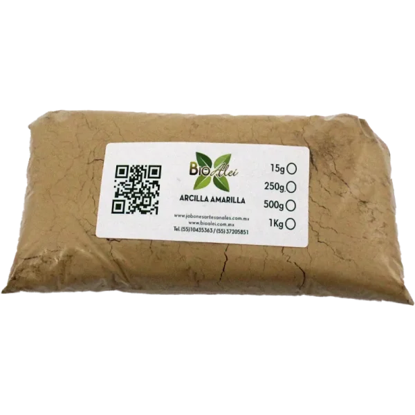Arcilla Amarilla 250g - 1Kg