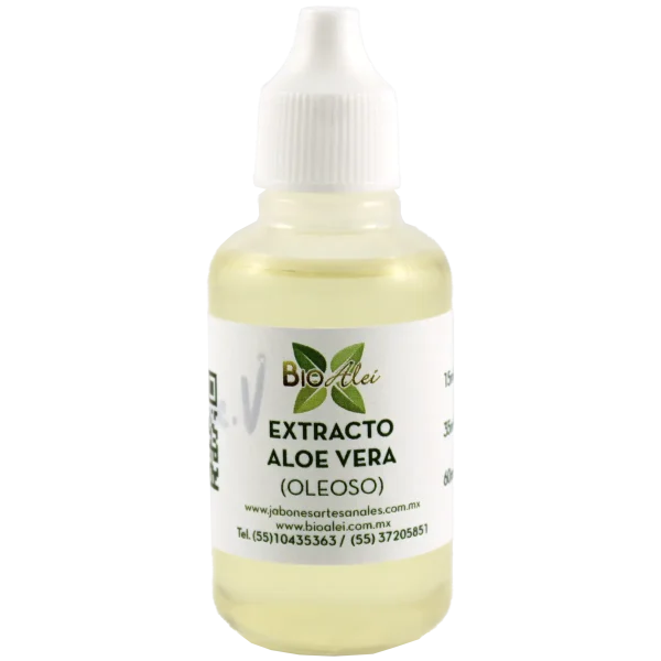 Extracto de Aloe Vera (Oleoso) Grado Cosmético