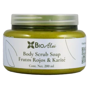 Body Scrub Soap Frutos Rojos & Karité 200ml