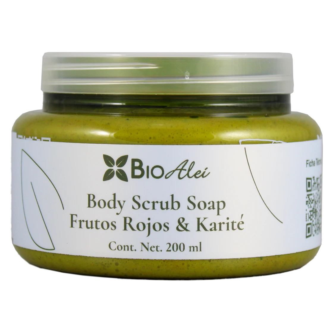 Body Scrub Soap Frutos Rojos & Karité 200ml