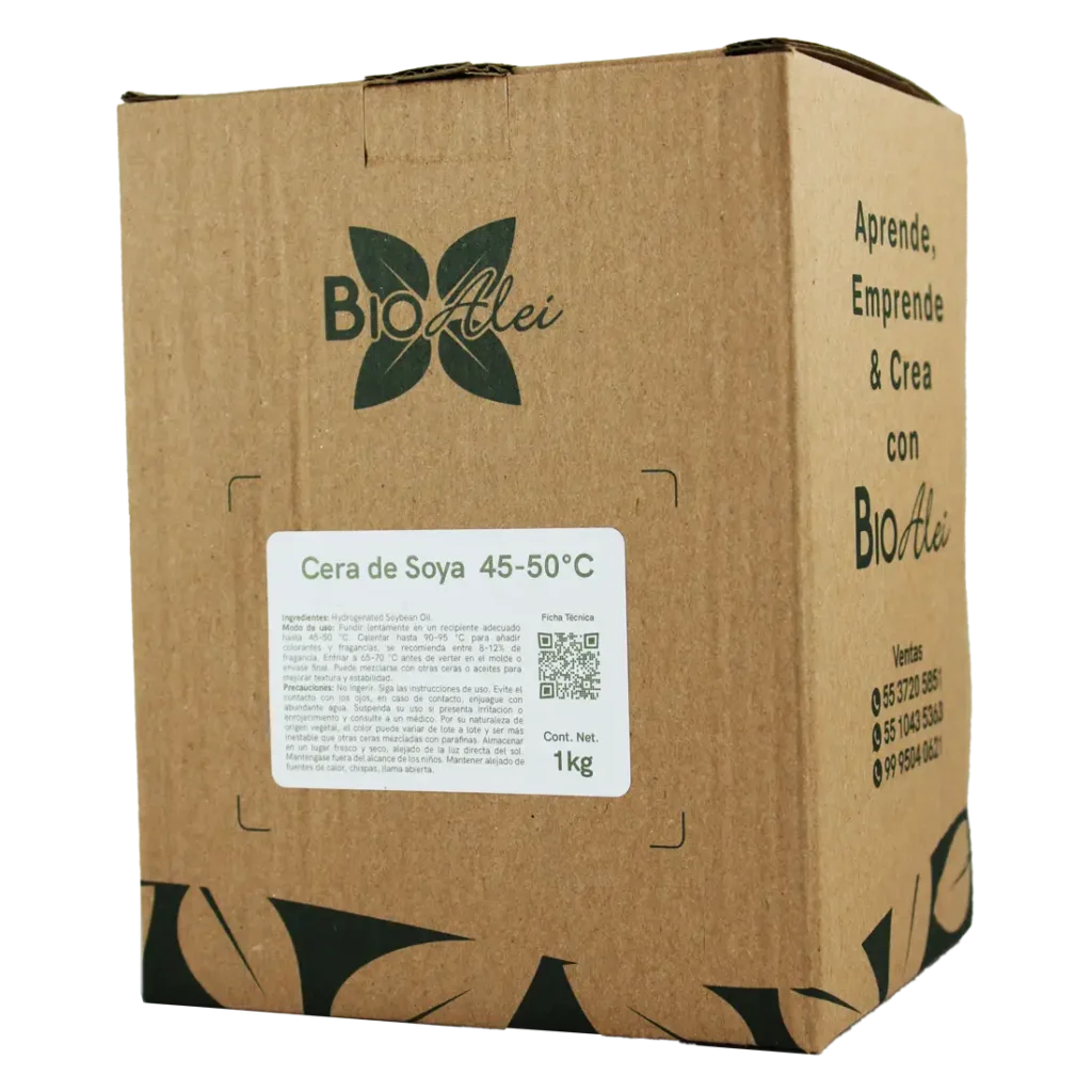 CERA DE SOYA 45°-50° C PARA VELAS