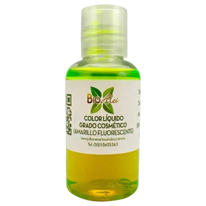 Color Líquido Grado Cosmético Amarillo Fluorescente