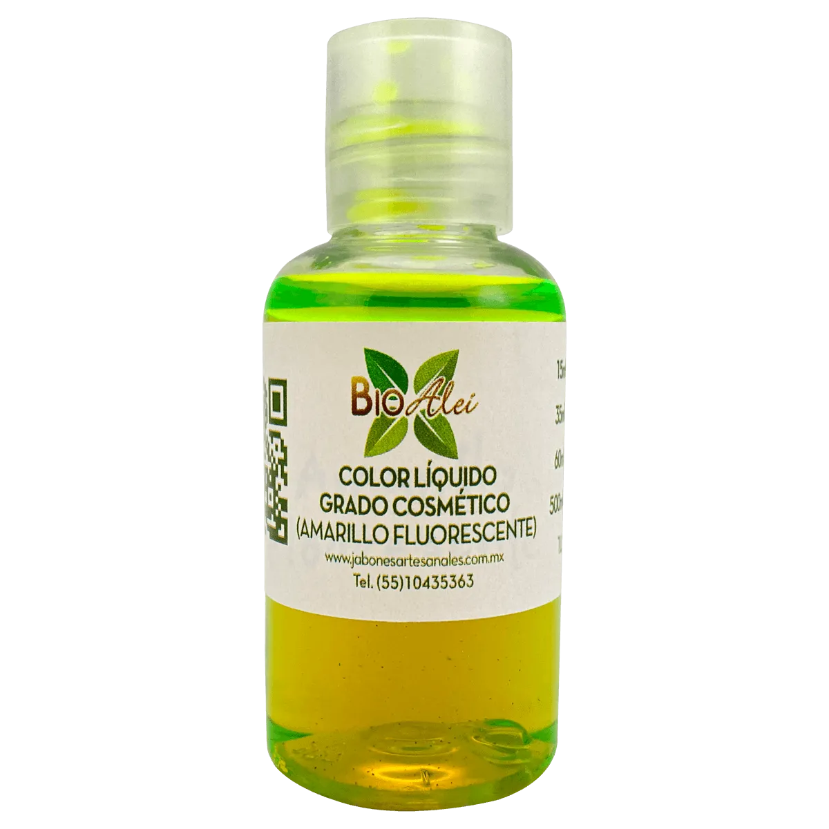 Color Líquido Grado Cosmético Amarillo Fluorescente
