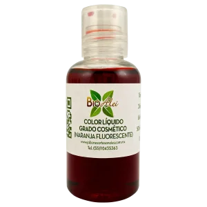 Color Líquido Grado Cosmético Naranja Fluorescente