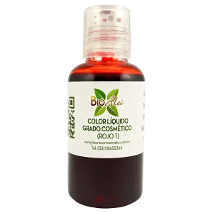 Color Líquido Grado Cosmético Rojo 1