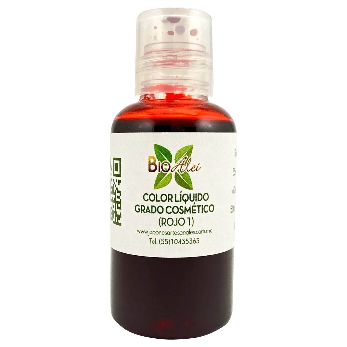 Color Líquido Grado Cosmético Rojo 1