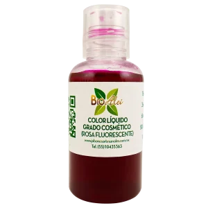 Color Líquido Grado Cosmético Rosa Fluorescente