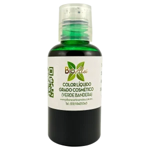Color Líquido Grado Cosmético Verde Bandera