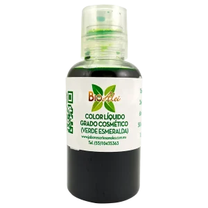 Color Líquido Grado Cosmético Verde Esmeralda