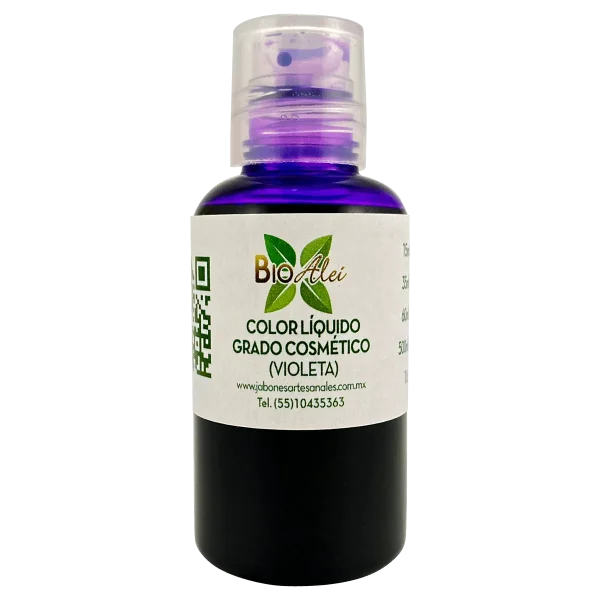 Color Líquido Grado Cosmético Violeta