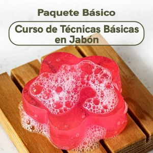 Curso de Técnicas Básicas en Jabón - Paquete Básico