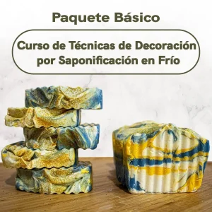 Curso de Técnicas de Decoración por Saponificación en Frío - Paquete Básico