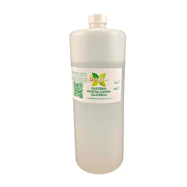 Glicerina Vegetal Líquida (Glicerol) 1Kg