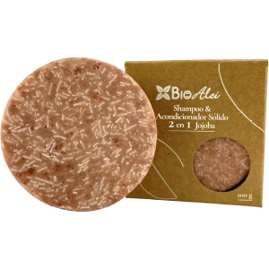 Shampoo & Acondicionador Sólido 2 en 1 Jojoba 100G