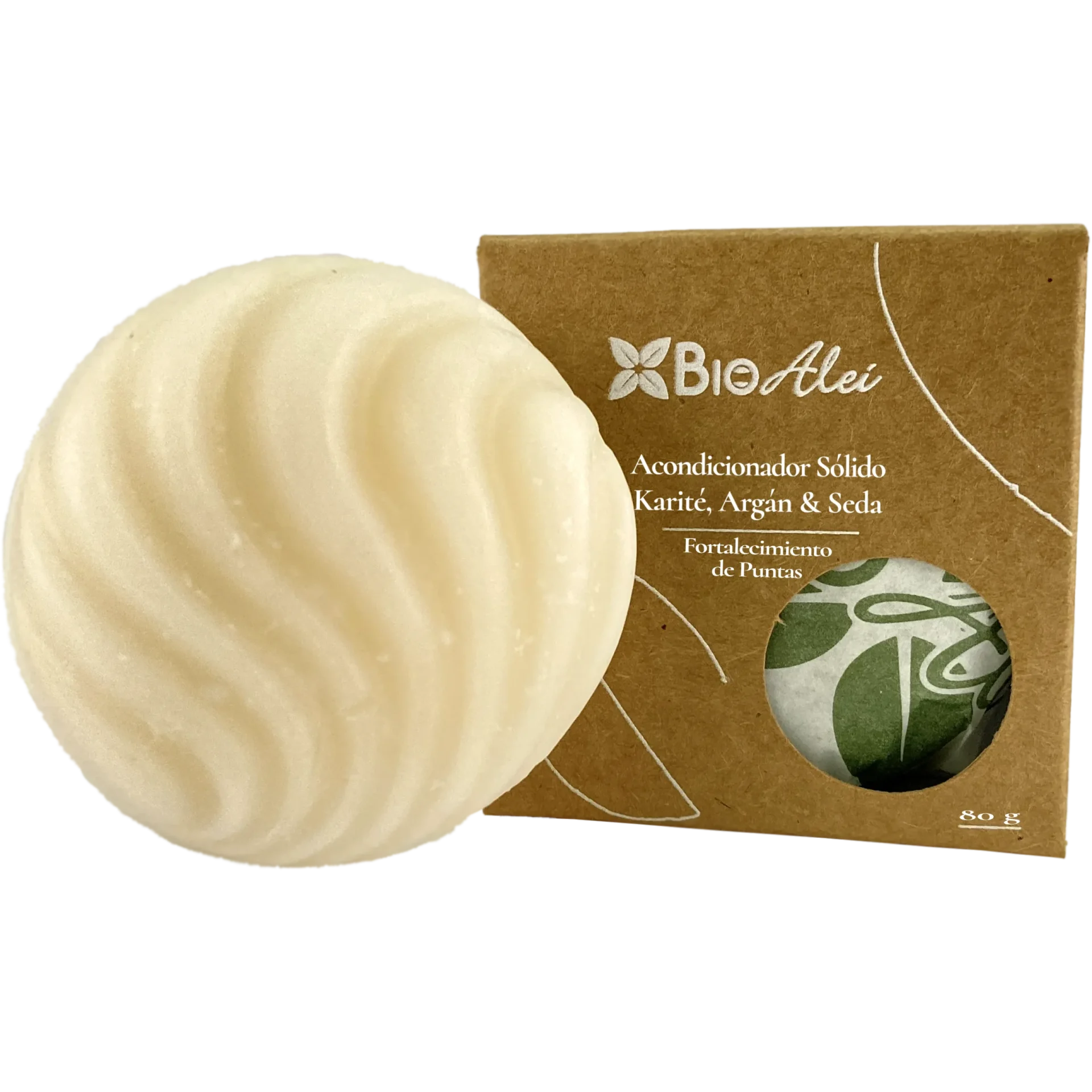 Acondicionador Sólido Karité, Argán & Seda 80G