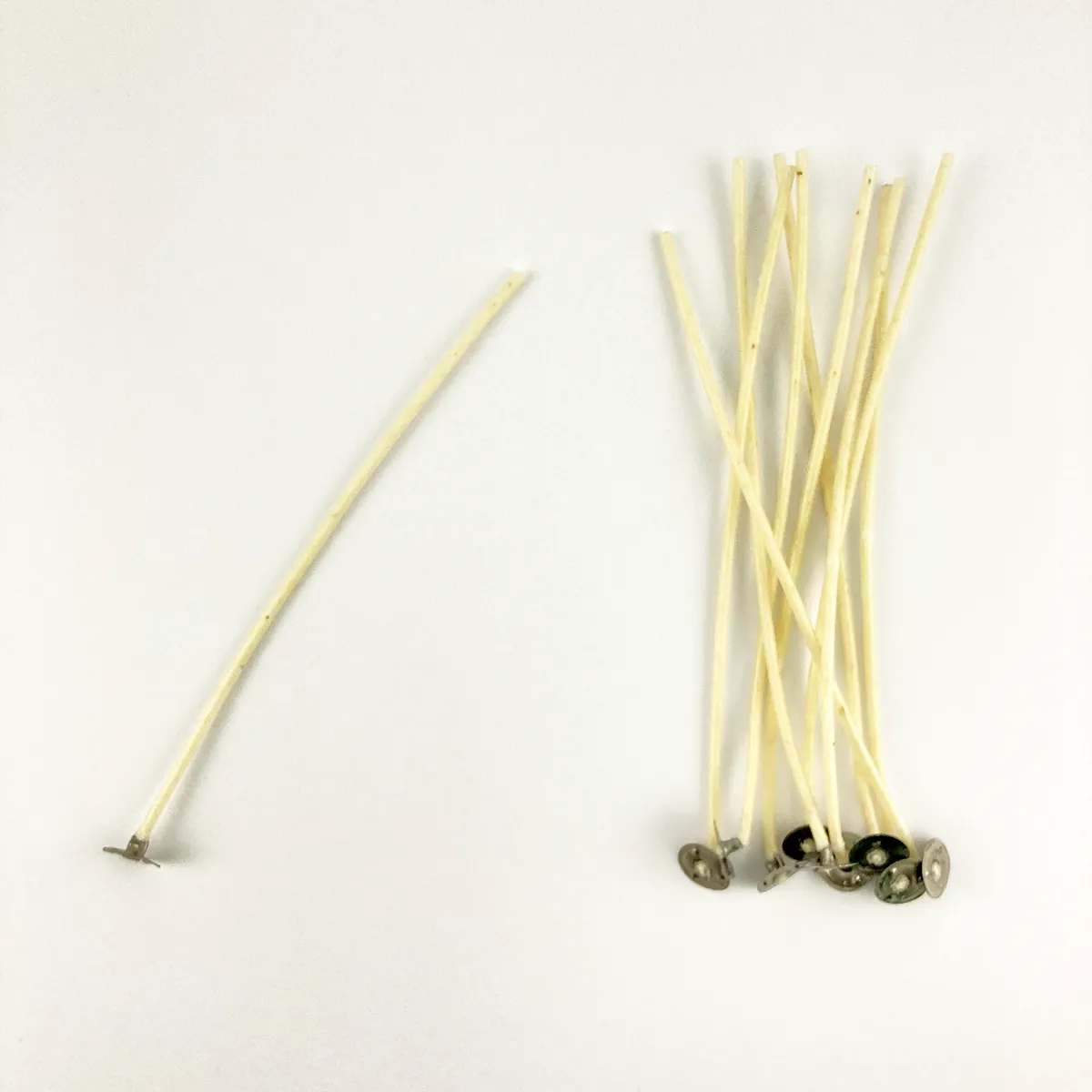 Pabilo con alma de papel #16 15cm para velas de 2cm a 4cm de circunferencia 10 Piezas - Imagen 2