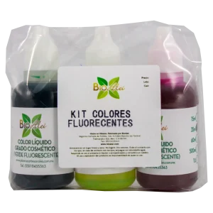 Kit Colores Fluorecentes