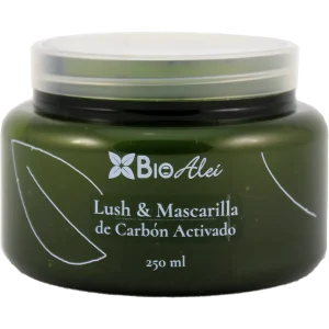 Lush & Mascarilla de Carbón Activado