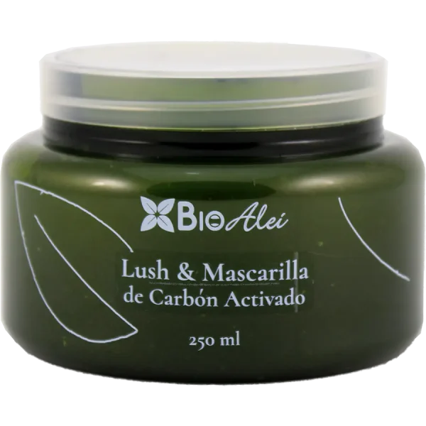 Lush & Mascarilla de Carbón Activado