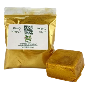 Mica Dorado Oro Rojizo