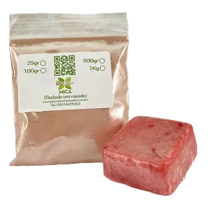 Mica Perlado Oro Rosado