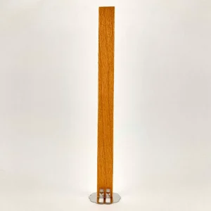 Pabilo de Madera 1.25 cm ancho X 15 cm largo (Incluye porta pabilo metálico circular)