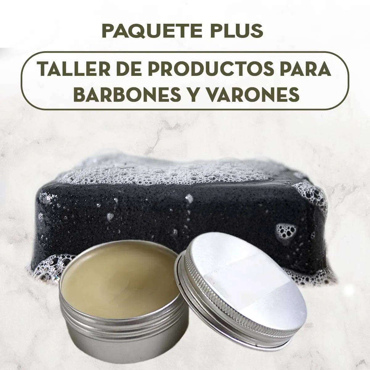 Curso de Productos para Barbones y Varones - Paquete Plus