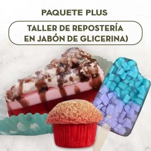 Curso de Repostería en Jabón de Glicerina - Paquete Plus
