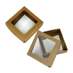 Cajas de cartón Kraft 11 x 11 x 3.5 cm