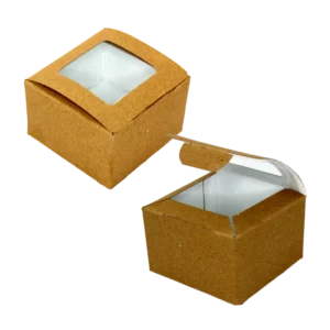 Cajas de cartón Kraft 8 x 8 x 5 cm