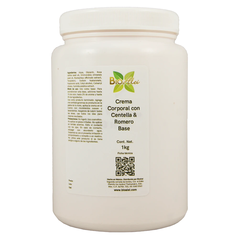 CREMA CORPORAL CON CENTELLA Y ROMERO