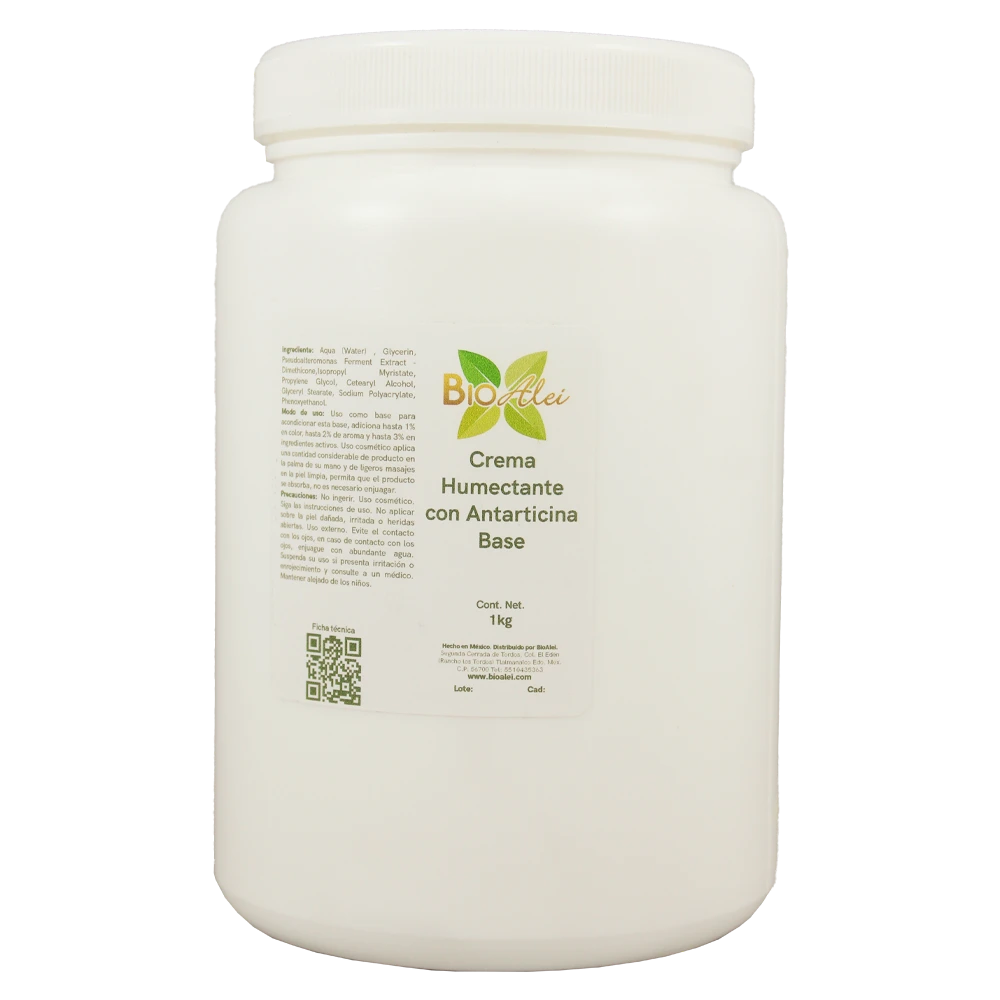 CREMA HUMECTANTE CON ANTARTICINA