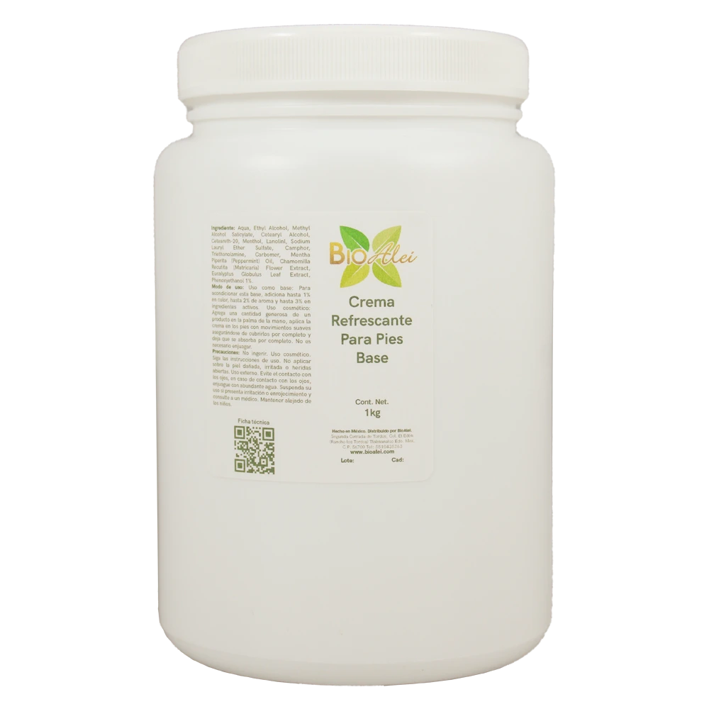 CREMA REFRESCANTE PARA PIES