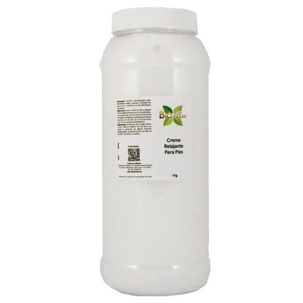 Crema Refrescante Para Pies Base 1Kg