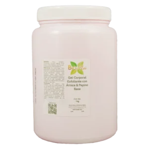 GEL CORPORAL EXFOLIANTE CON ARNICA & PEPINO