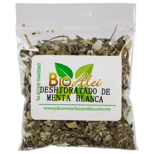 Deshidratado de Menta Blanca