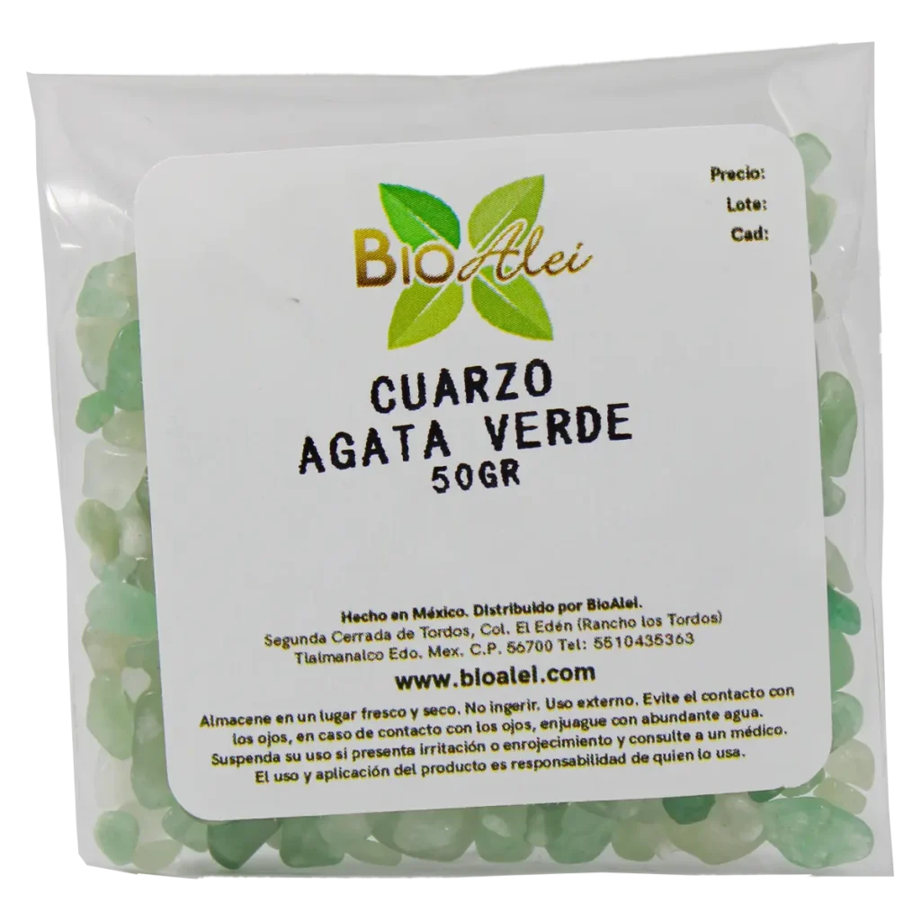 CUARZO ÁGATA VERDE