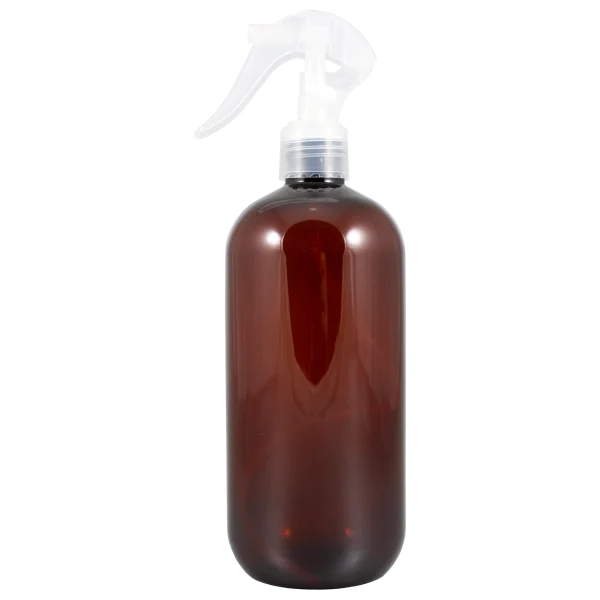 Botella Boston Ámbar 480 ml (tapa mini trigger)