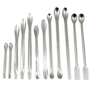 Cucharas de Laboratorio de Acero Inoxidable