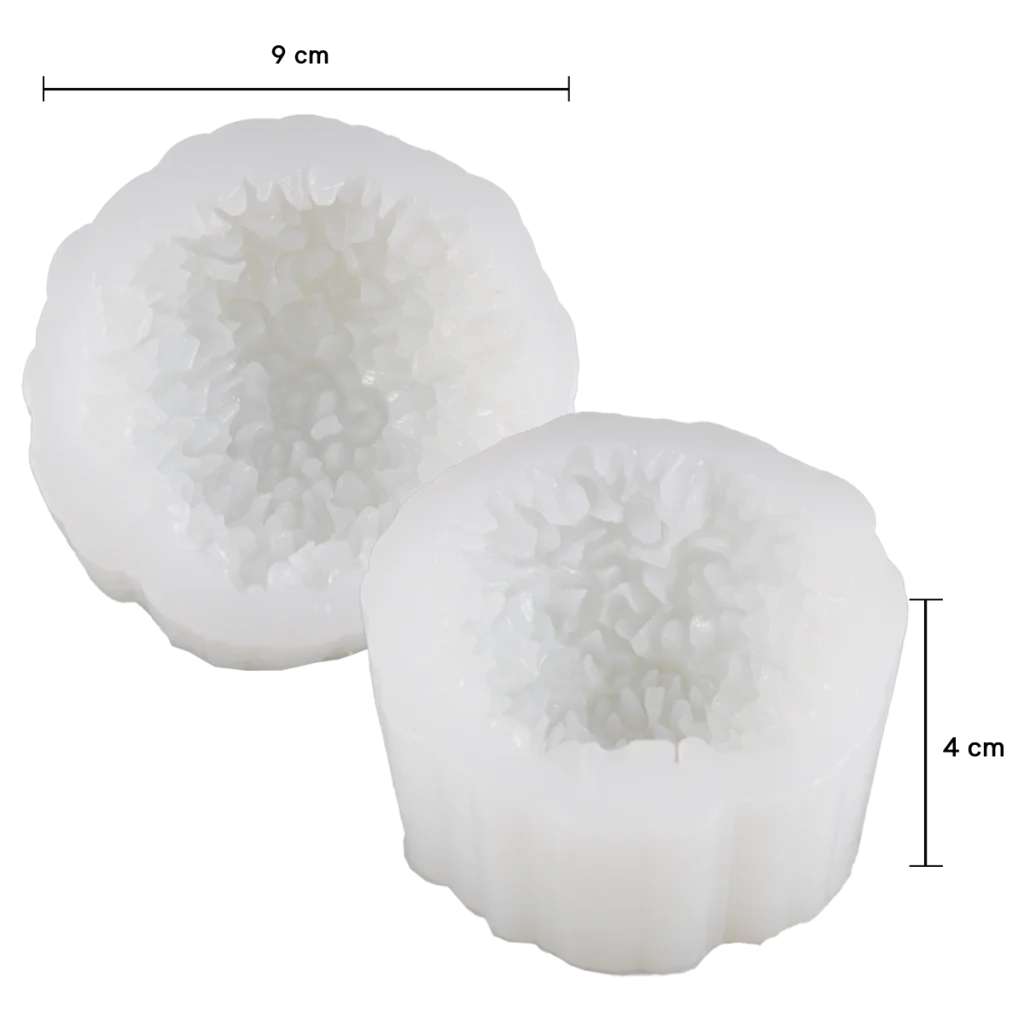 MOLDE DE SILICÓN FLOR DE CEMPASÚCHIL