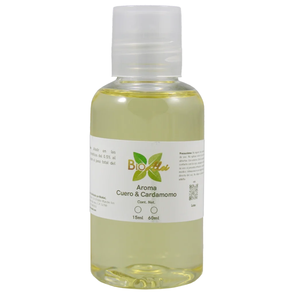AROMA CUERO Y CARDAMOMO