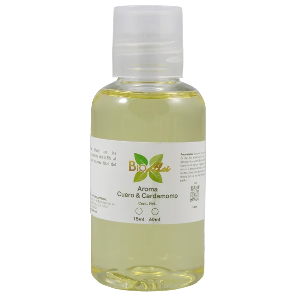 AROMA CUERO Y CARDAMOMO