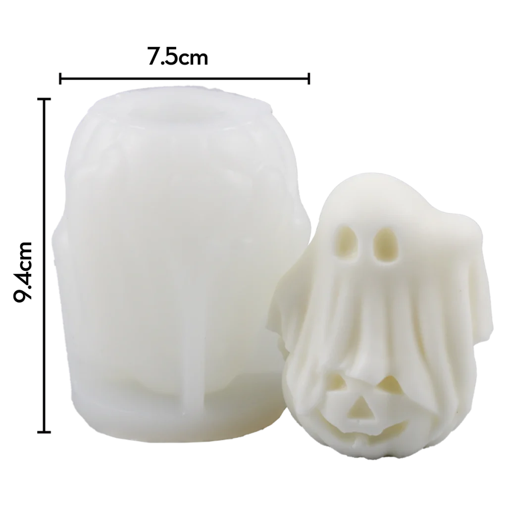 MOLDE DE SILICÓN CALABAZA & FANTASMA