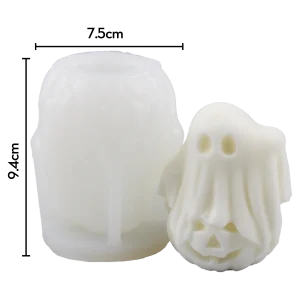 MOLDE DE SILICÓN CALABAZA & FANTASMA