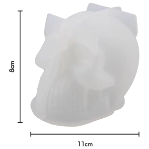 MOLDE DE SILICON CRANEO 3D