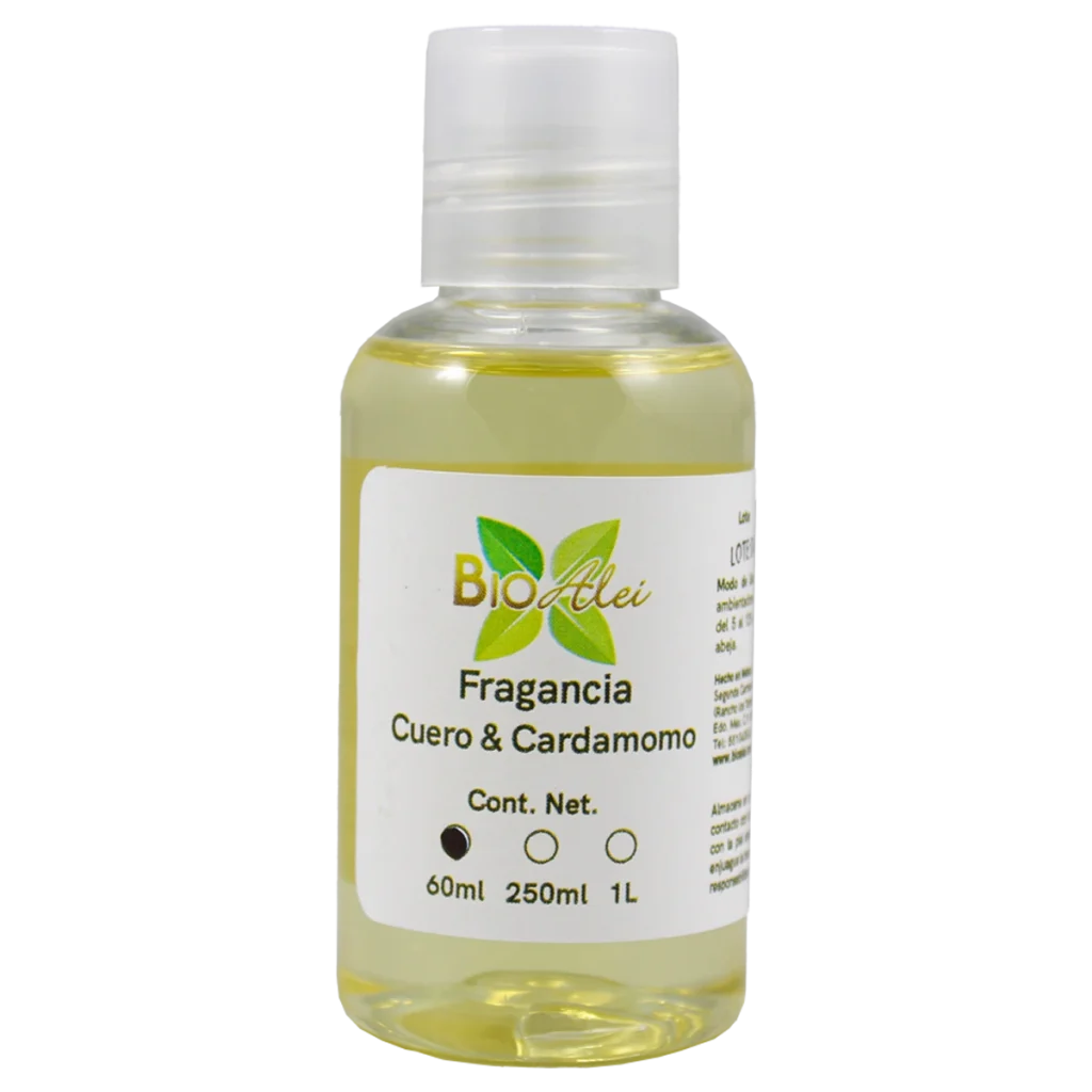 FRAGANCIA CUERO Y CARDAMOMO