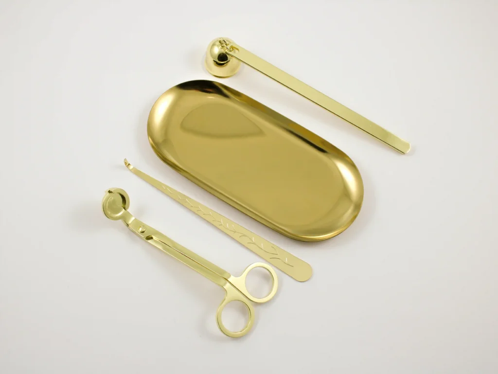 Set De Accesorios Para Velas 4 En 1