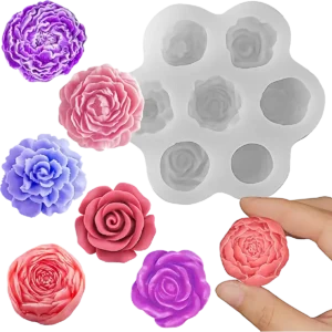 MOLDE DE SILICÓN FLORES MINI BOUQUETE2