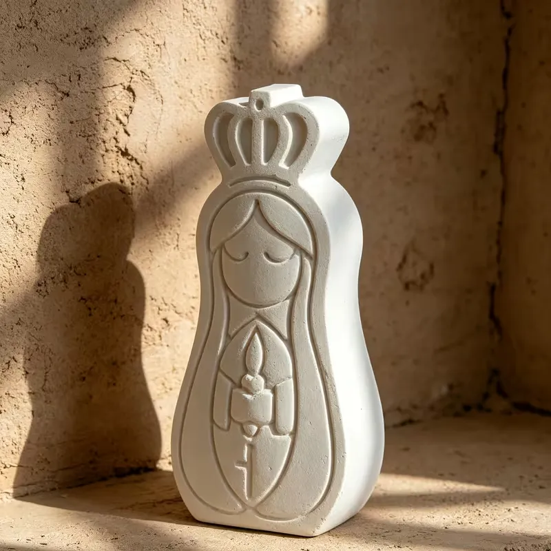Molde de Silicón Virgencita Please